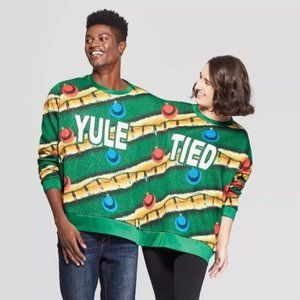 MAD Engine | Sweaters | Ugly Christmas Sweater Mad Engine One Size Long  Sleeve Yule Tied Sweater | Poshmark